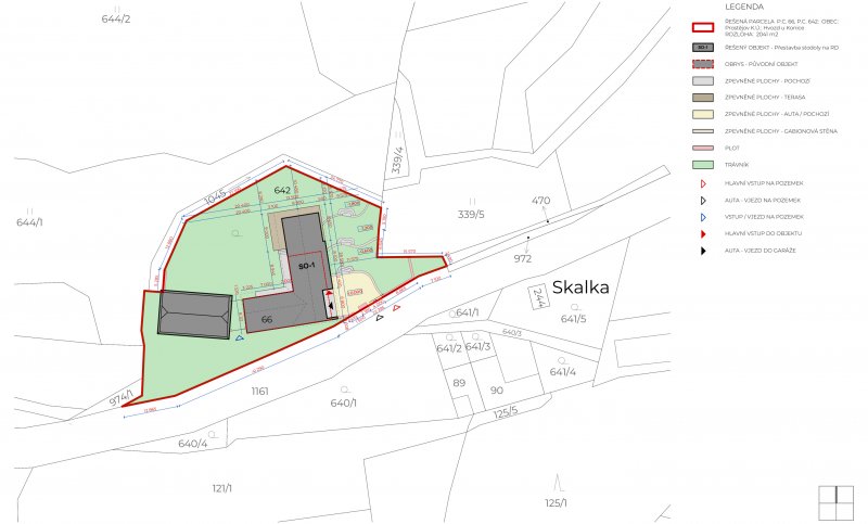 Situace architektonická